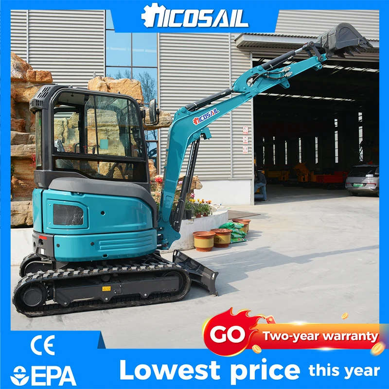 Nicosail OKW35E Excavator 27.4kpa Ground Pressure Stable Customizable for Complex Terrain
Nicosail OKW35E Excavator 27.4kpa Ground Pressure Stable Customizable for Complex Terrain