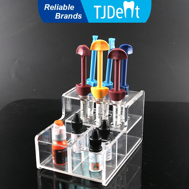 TJDent 1Pcs Dental Acrylic Case Storage Box Resin Shelf Placement Rack Adhesive Composite Applicator Applicator Dispenser Tools
TJDent 1Pcs Dental Acrylic Case Storage Box Resin Shelf Placement Rack Adhesive Composite Applicator Applicator Dispenser Tools