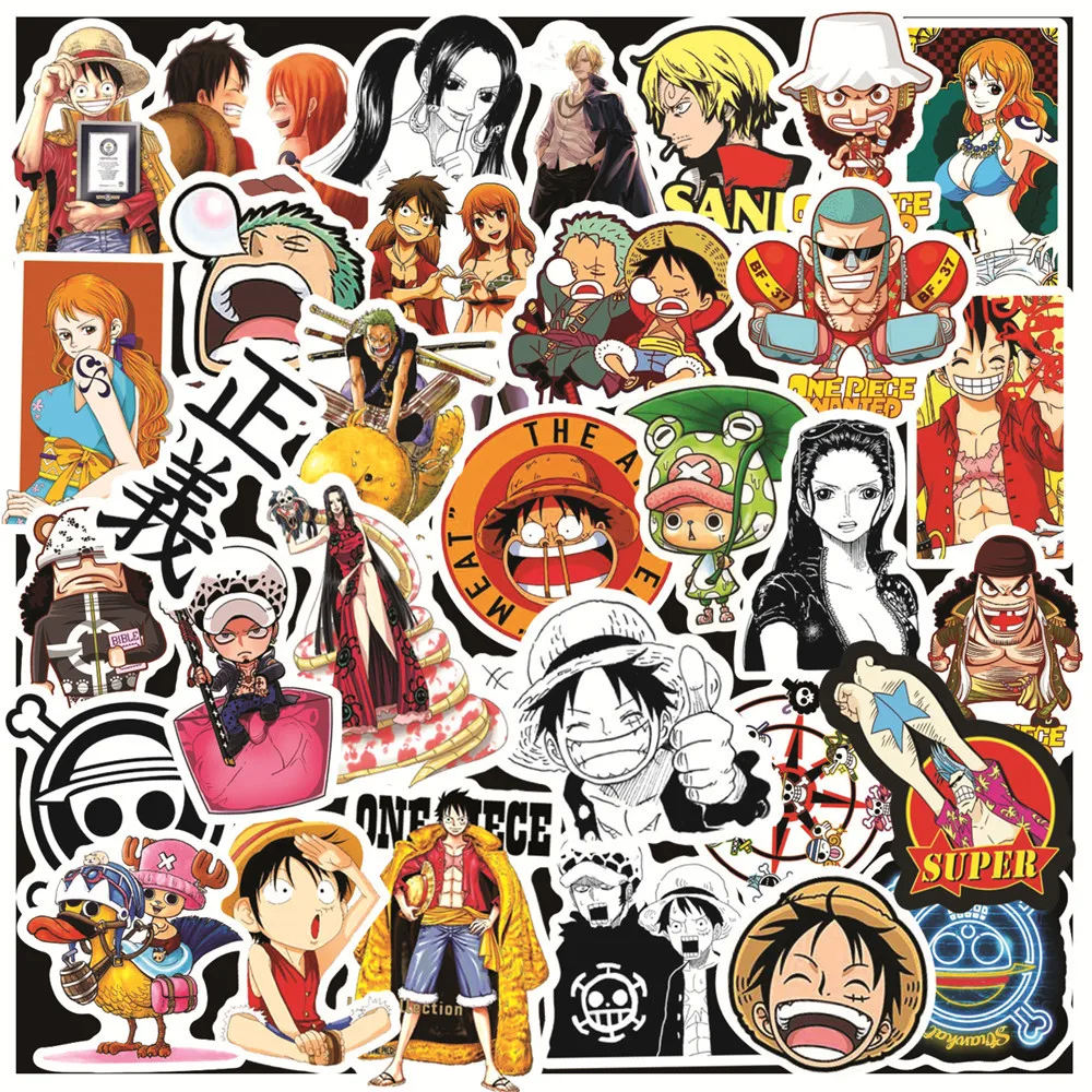 10/30/50pcs Bandai Classic Anime One Piece Graffiti Stickers Pirate King Water Cup Suitcase Phone Laptop Diy Decorative Sticker
10/30/50pcs Bandai Classic Anime One Piece Graffiti Stickers Pirate King Water Cup Suitcase Phone Laptop Diy Decorative Sticker