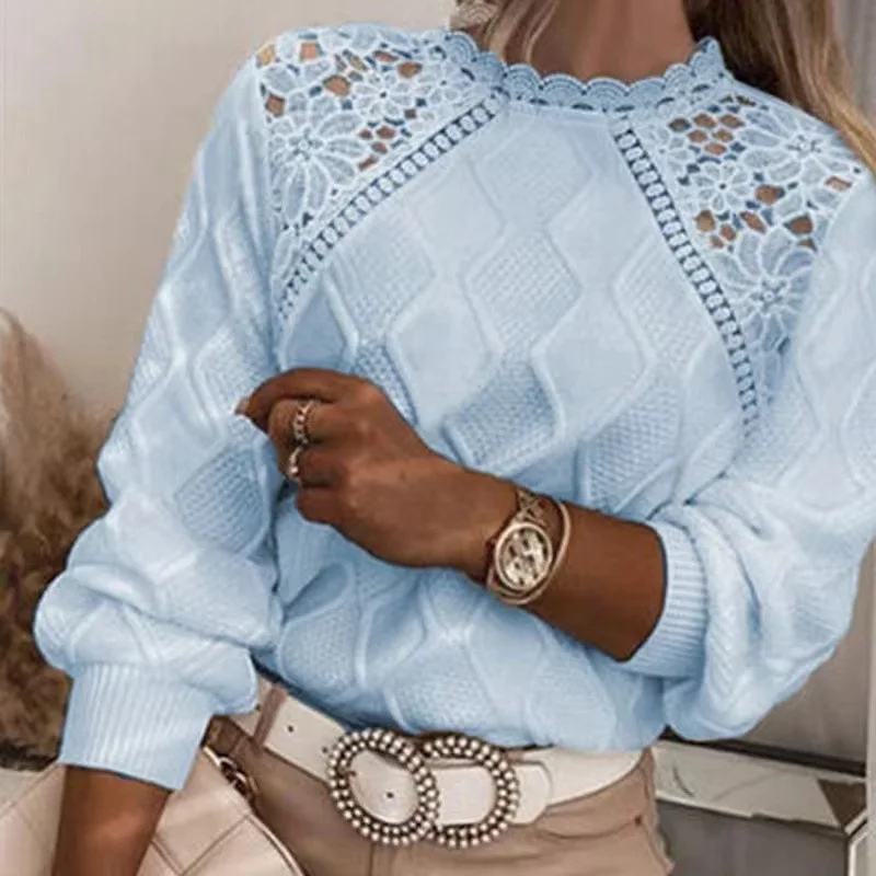 New Spring Knit for Women Pullover Sweater Mid-Length Hollow Long Sleeve Cardigan
New Spring Knit for Women Pullover Sweater Mid-Length Hollow Long Sleeve Cardigan