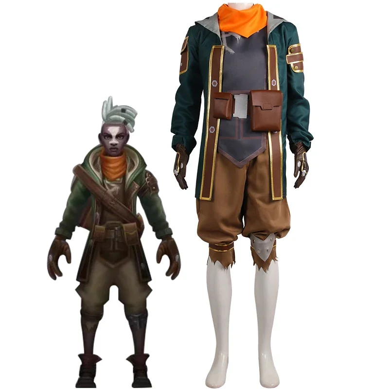 LoL Arcane Ekko Cosplay Costume The Boy Who Shattered Time Uniform Outfits Halloween Carnival Suit For Man And Women
LoL Arcane Ekko Cosplay Costume The Boy Who Shattered Time Uniform Outfits Halloween Carnival Suit For Man And Women