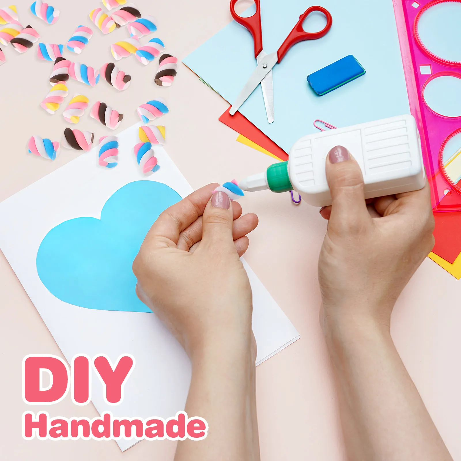 30Pcs Eco Friendly Pottery Cotton Candy Decorative Accessories DIY Craft Supplies for Stationery Box Hairpin Photo Frame Party
30Pcs Eco Friendly Pottery Cotton Candy Decorative Accessories DIY Craft Supplies for Stationery Box Hairpin Photo Frame Party
