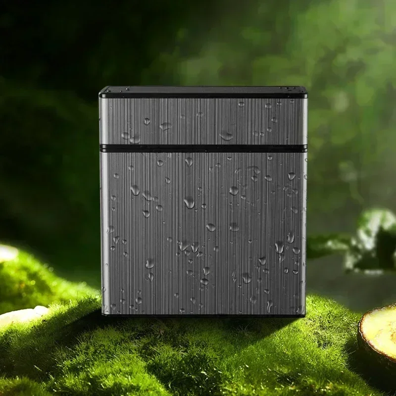 New Portable Large Capacity 40 Pack Cigarette Boxpressure Resistant,anti Drop,moisture-proof,automatic Flip Sealed Cigarette Box
New Portable Large Capacity 40 Pack Cigarette Boxpressure Resistant,anti Drop,moisture-proof,automatic Flip Sealed Cigarette Box