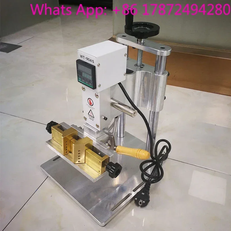 Foil Hot Stamping Machine Bronzing Embossing Tools 2 Axis Replace Font Letters for Leather with Positioning Slider Option
Foil Hot Stamping Machine Bronzing Embossing Tools 2 Axis Replace Font Letters for Leather with Positioning Slider Option