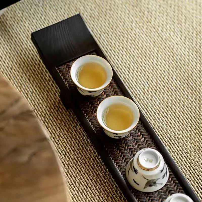 1Pcs Paulownia Cup Holder Bamboo Teacup Mat Tea Cup Tray Retro High Leg Tea Table Tea Table Kung Fu Tea Set Wood Tray
1Pcs Paulownia Cup Holder Bamboo Teacup Mat Tea Cup Tray Retro High Leg Tea Table Tea Table Kung Fu Tea Set Wood Tray