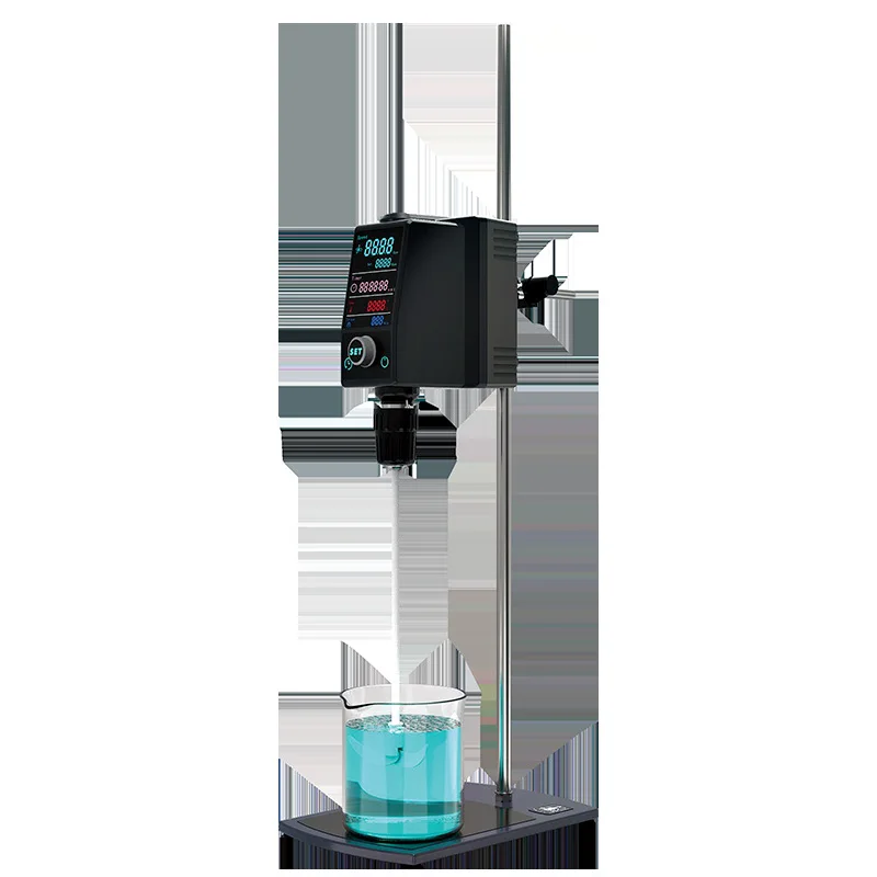 Electric mixer laboratory high-power automatic color screen digital display top magnetic mixer
Electric mixer laboratory high-power automatic color screen digital display top magnetic mixer