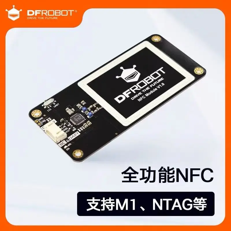 DFRobot Gravity: UART и I2C NFC ближний полевой модуль связи, карта доступа поддерживает M1 NTAG
DFRobot Gravity: UART и I2C NFC ближний полевой модуль связи, карта доступа поддерживает M1 NTAG