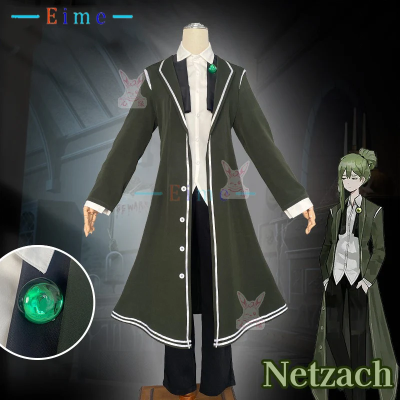 Netzach Cosplay Costume Game Library of Ruina Cosplay Suit Coat Shirt Pants Scarf Halloween Uniforms Anime Clothing Custom Made
Netzach Cosplay Costume Game Library of Ruina Cosplay Suit Coat Shirt Pants Scarf Halloween Uniforms Anime Clothing Custom Made