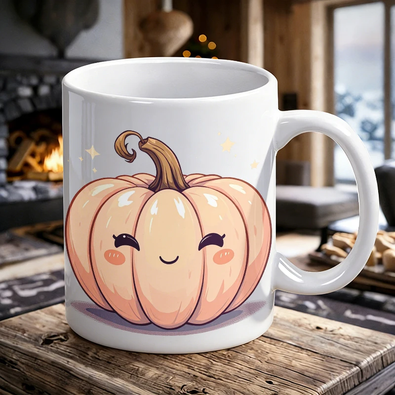 1PCS Cute Smiling Pumpkin Ceramic Mug, Coffee Cup, Milk Cup, Office Tea Cup, Drinking Cup, Does Not Fade, Gift for Friends
1PCS Cute Smiling Pumpkin Ceramic Mug, Coffee Cup, Milk Cup, Office Tea Cup, Drinking Cup, Does Not Fade, Gift for Friends