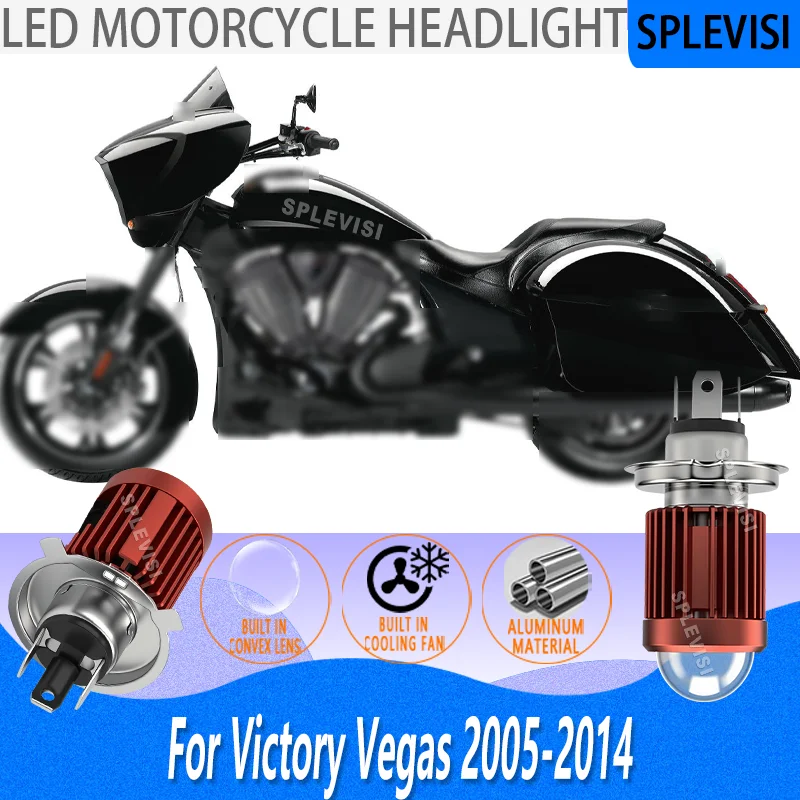 Optimized Thermal Management: LED with Aluminium Body & Fan For Victory Vegas 2005 2006 2007 2008 2009 2010 2011 2012 2013 2014
Optimized Thermal Management: LED with Aluminium Body & Fan For Victory Vegas 2005 2006 2007 2008 2009 2010 2011 2012 2013 2014