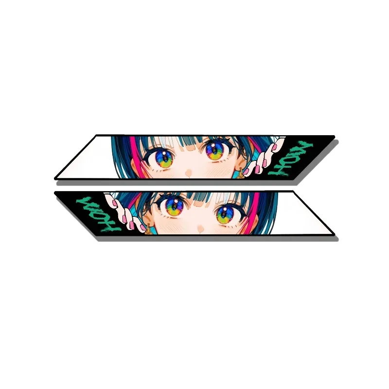 Anime Girl Eyes Pattern Waterproof Vinyl Sticker Pair for Car Window Motorcycle Body Personalized Styling Decor
Anime Girl Eyes Pattern Waterproof Vinyl Sticker Pair for Car Window Motorcycle Body Personalized Styling Decor