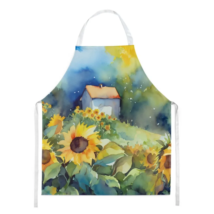 Sunflowers in Watercolor Apron Cooking Kitchen Server Baking Crafts Gardening for Adult Women Men Unisex Large Multicolor
Sunflowers in Watercolor Apron Cooking Kitchen Server Baking Crafts Gardening for Adult Women Men Unisex Large Multicolor