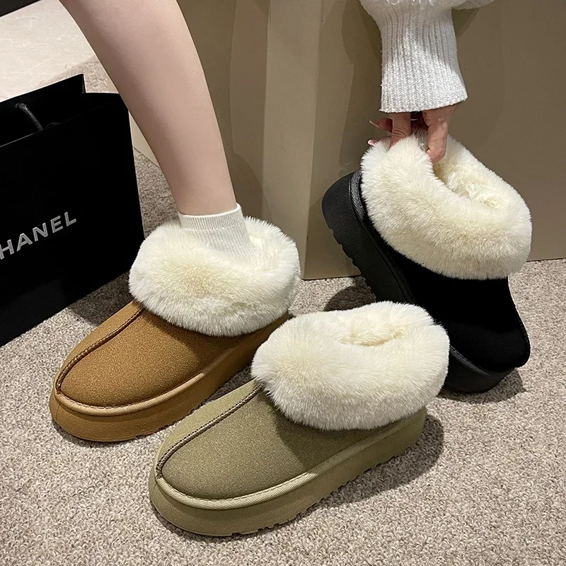 Snow Boots Women's Short Tube Thickened Cotton Shoes Non-slip Winter New Shoes Student Women's Shoes Black Boots
Snow Boots Women's Short Tube Thickened Cotton Shoes Non-slip Winter New Shoes Student Women's Shoes Black Boots