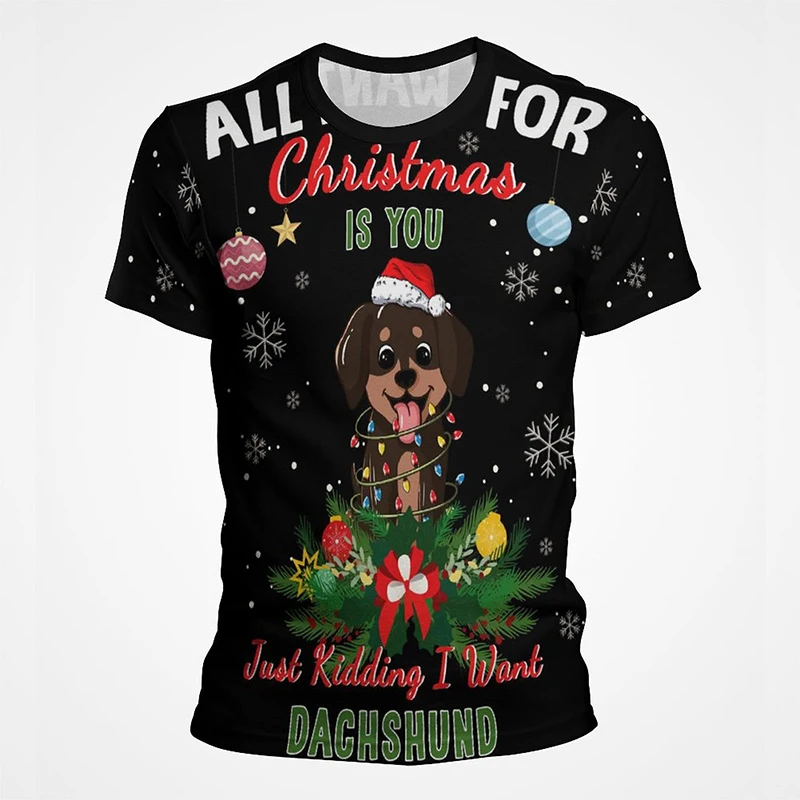 Funny Christmas Santa Claus Printing T Shirt Men Casual Tee Shirts Women Fashion Cute Short Sleeve Children Boy Girl Kawaii Tees
Funny Christmas Santa Claus Printing T Shirt Men Casual Tee Shirts Women Fashion Cute Short Sleeve Children Boy Girl Kawaii Tees