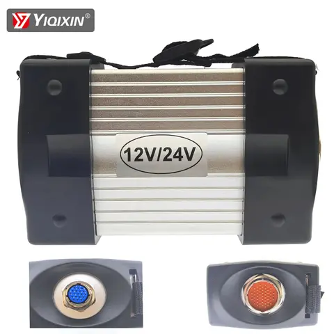 For MB Star C3 Full Chip Diagnostic Tool Support 12V 24V SD Connect Multiplexer Tester Car Truck All Electric System Diagnostic