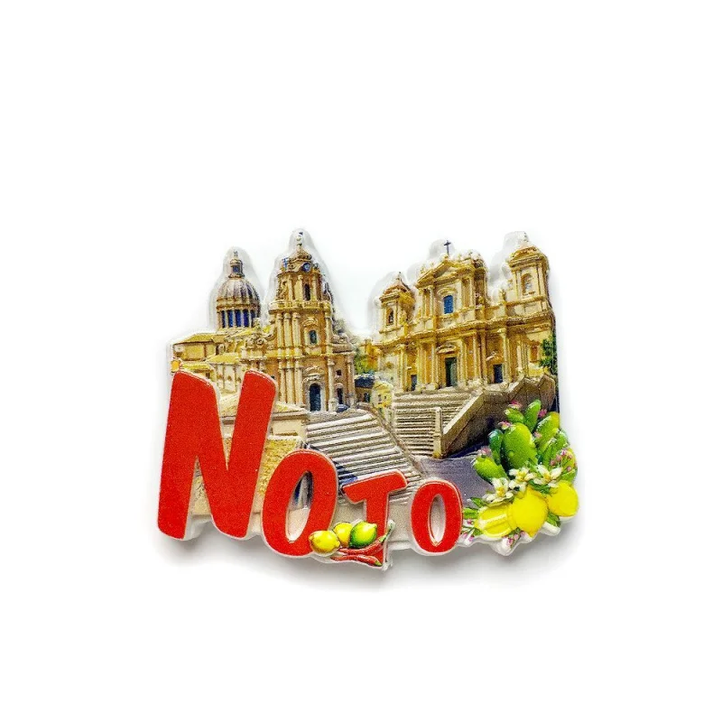 Noto Italy Sicily Fridge Magnet, Historic Buildings Lemons Cactus Design, Cute Magnets for Fridge Home Accessories
Noto Italy Sicily Fridge Magnet, Historic Buildings Lemons Cactus Design, Cute Magnets for Fridge Home Accessories