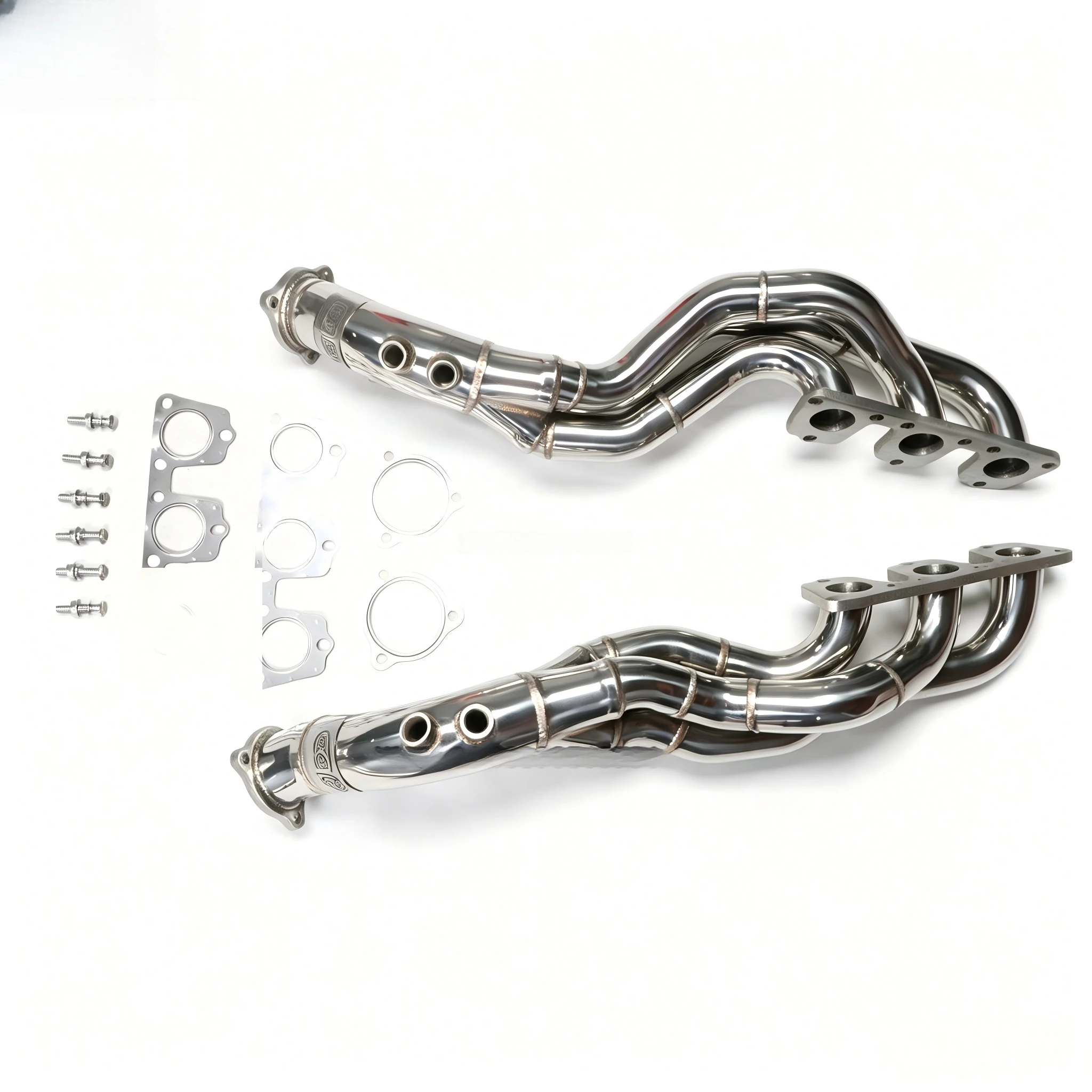 KM 1.5mm Thick Stainless Steel Exhaust Manifold Header with 2-Year Warranty for Audi A6L A7 A8 3.0T V6
KM 1.5mm Thick Stainless Steel Exhaust Manifold Header with 2-Year Warranty for Audi A6L A7 A8 3.0T V6