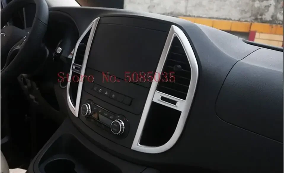Accessories For Mercedes-Benz Vito W447 2014 2015 2016 2017 2PC ABS Middle Control Air Conditioning Panel Molding Cover Kit Trim
Accessories For Mercedes-Benz Vito W447 2014 2015 2016 2017 2PC ABS Middle Control Air Conditioning Panel Molding Cover Kit Trim