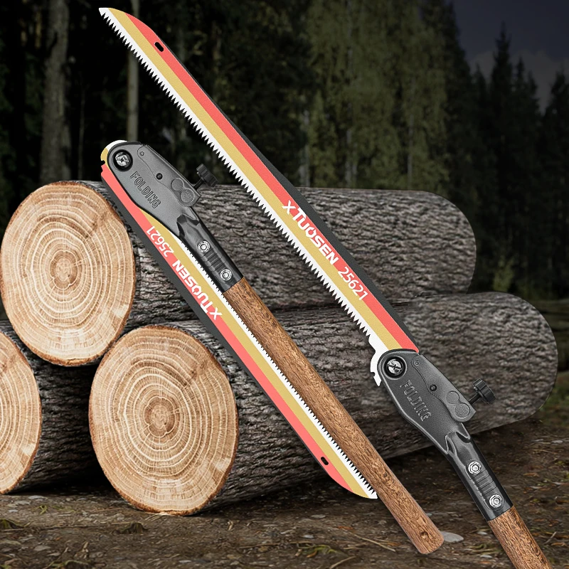 112CM Outdoor Folding Saw - Manganese Steel Pruning Saw for Wood Cutting Extended Hand Saw with Wood Handle
112CM Outdoor Folding Saw - Manganese Steel Pruning Saw for Wood Cutting Extended Hand Saw with Wood Handle