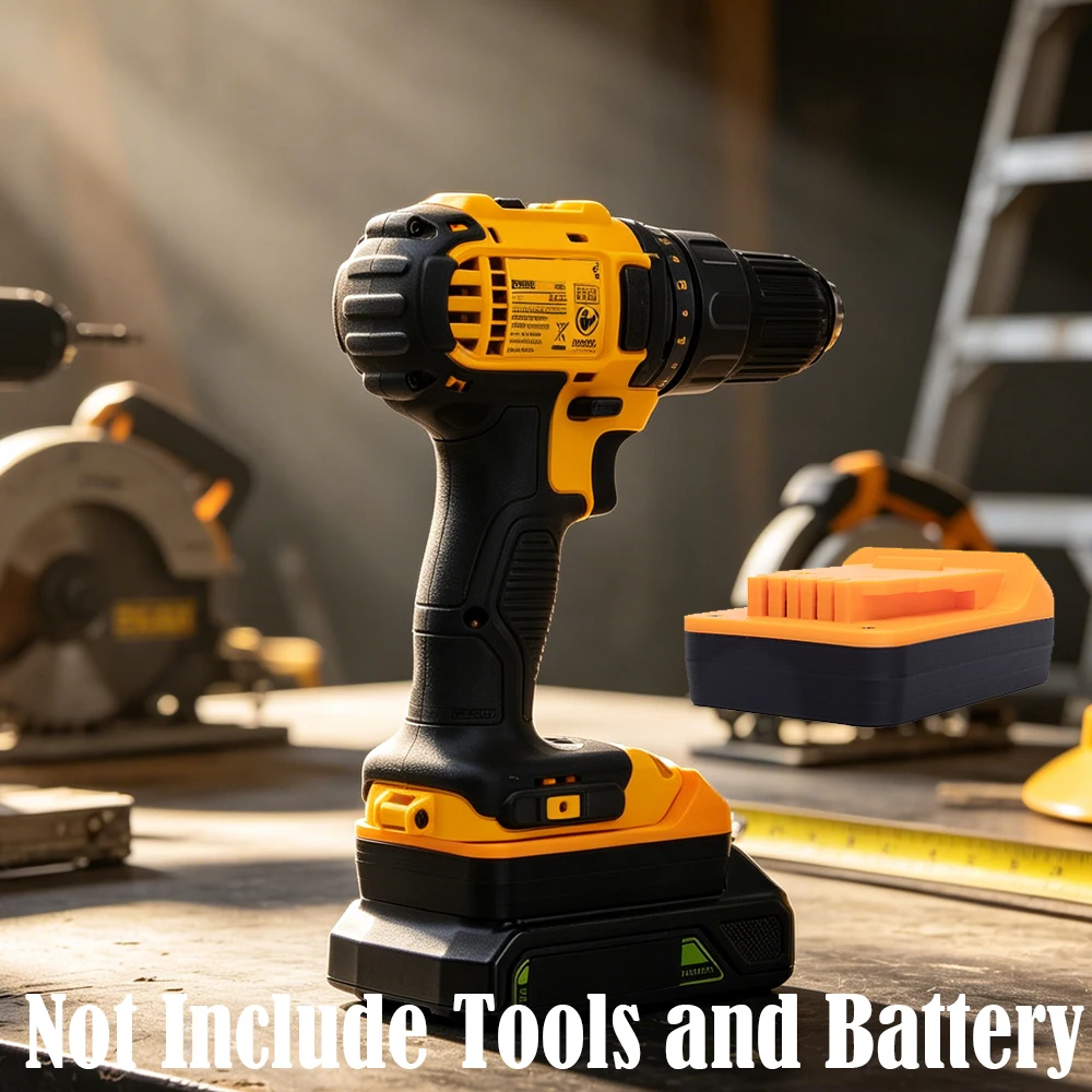 Cordless Adapter For Greenworks 24V Lithium Battery To for DeWalt 18V Li-ion Power Tools Accessories Converter (NO Battery)
Cordless Adapter For Greenworks 24V Lithium Battery To for DeWalt 18V Li-ion Power Tools Accessories Converter (NO Battery)
