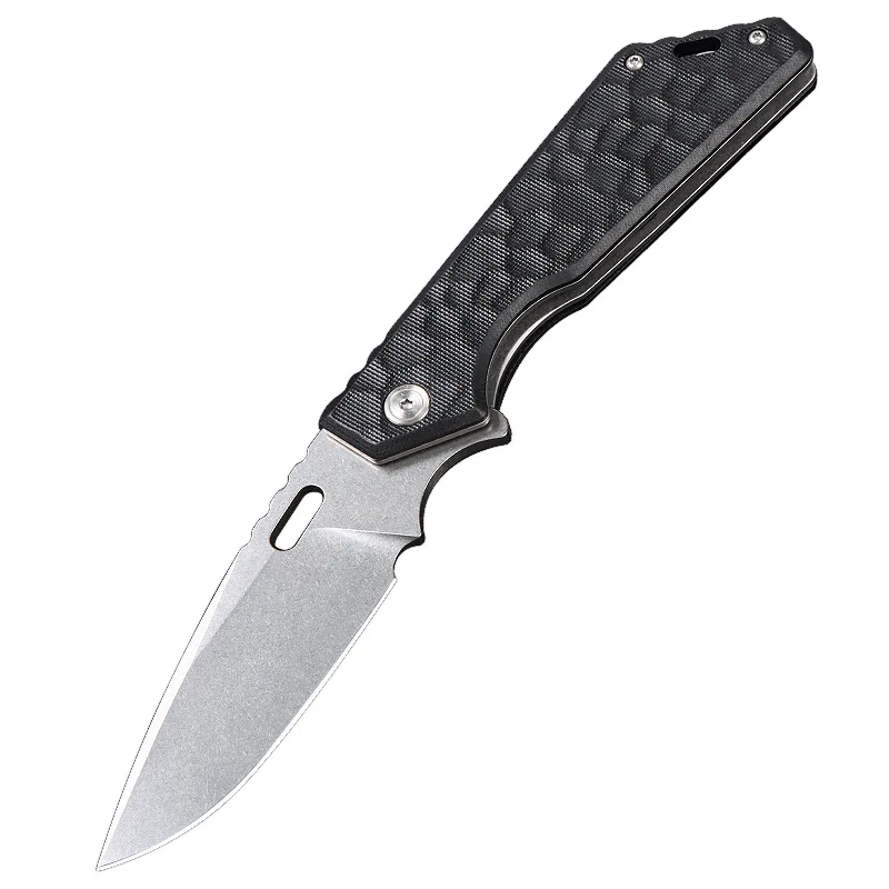 Portable Pocket Outdoor Camping Folding Knife 5CR13 Blade G10 Serpentine Handle Survival Tactical Hunting Utility Knives Tools
Portable Pocket Outdoor Camping Folding Knife 5CR13 Blade G10 Serpentine Handle Survival Tactical Hunting Utility Knives Tools