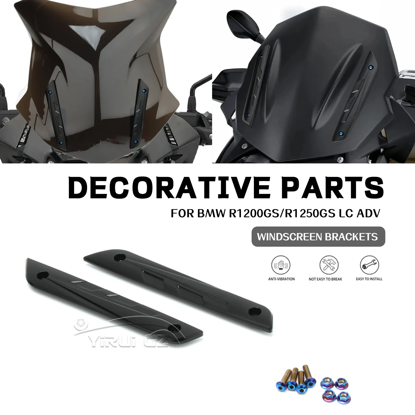 Комплект кронштейнов для лобового стекла R 1200 1250 GS Adventure 2013-2025, алюминиевая накладка на лобовое стекло мотоцикла для BMW R1200GS R1250GS ADV
Комплект кронштейнов для лобового стекла R 1200 1250 GS Adventure 2013-2025, алюминиевая накладка на лобовое стекло мотоцикла для BMW R1200GS R1250GS ADV