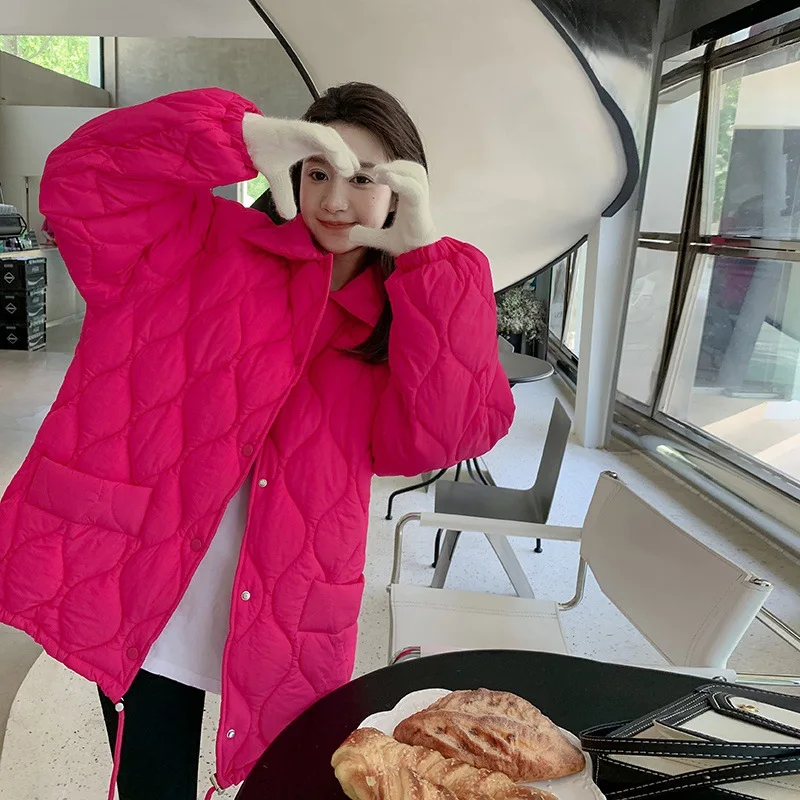 2023 New Korean Thicken Warm Jackets Ladies Sweet Casual Oversized Coats Elegant Parkas for Women Autumn Winter Down cotton coat
2023 New Korean Thicken Warm Jackets Ladies Sweet Casual Oversized Coats Elegant Parkas for Women Autumn Winter Down cotton coat