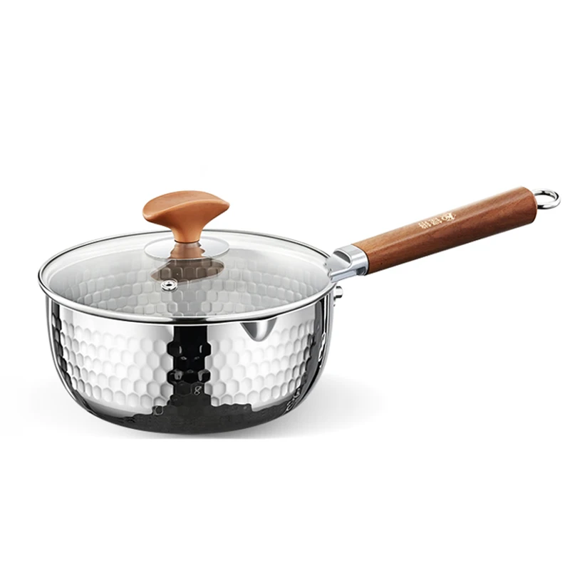 3L Hammer Snow Pan Kitchen Utensils Soup Pot Stainless Steel Nonstick Cookware Set Cooking Pot
3L Hammer Snow Pan Kitchen Utensils Soup Pot Stainless Steel Nonstick Cookware Set Cooking Pot