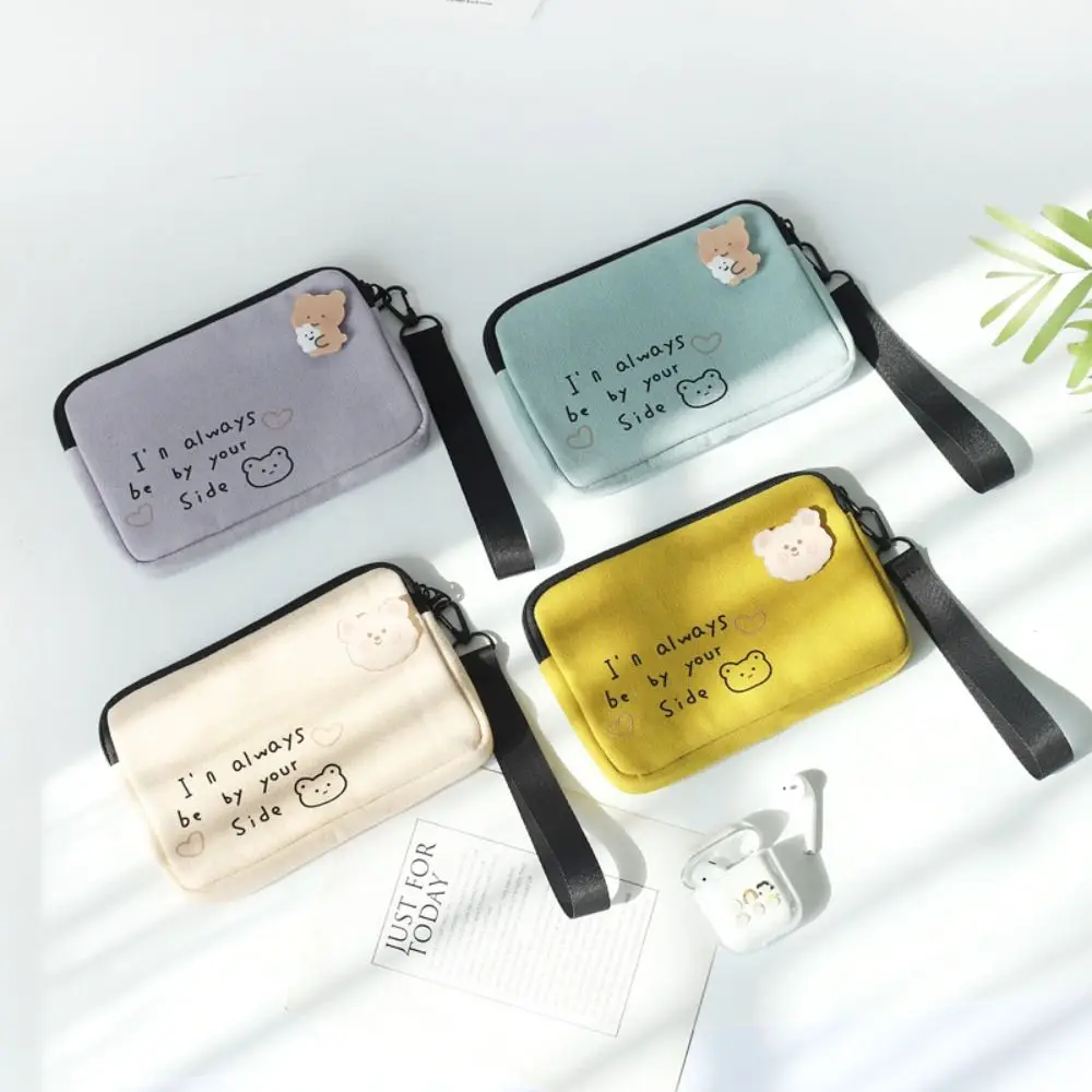 Retro Korean Style Cartoon Bear Coin Purse Letter with Lanyard Small Item Bag Wallet Coin Purse Card Storage Bag Outdoor
Retro Korean Style Cartoon Bear Coin Purse Letter with Lanyard Small Item Bag Wallet Coin Purse Card Storage Bag Outdoor