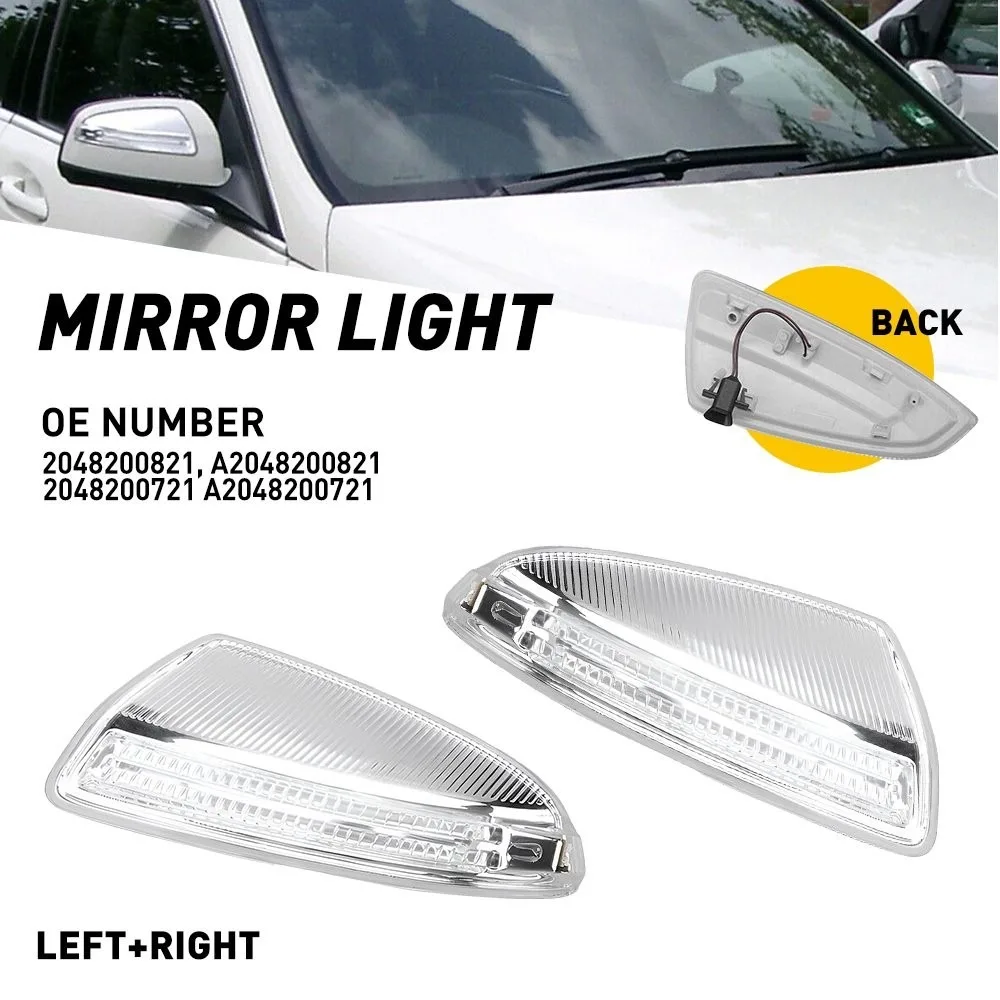 Car Rearview Mirror Turn Signal Light For Mercedes-Benz C Class W204 S204 For Viano VITO W639 ML320 W164 ML500 ML300
Car Rearview Mirror Turn Signal Light For Mercedes-Benz C Class W204 S204 For Viano VITO W639 ML320 W164 ML500 ML300