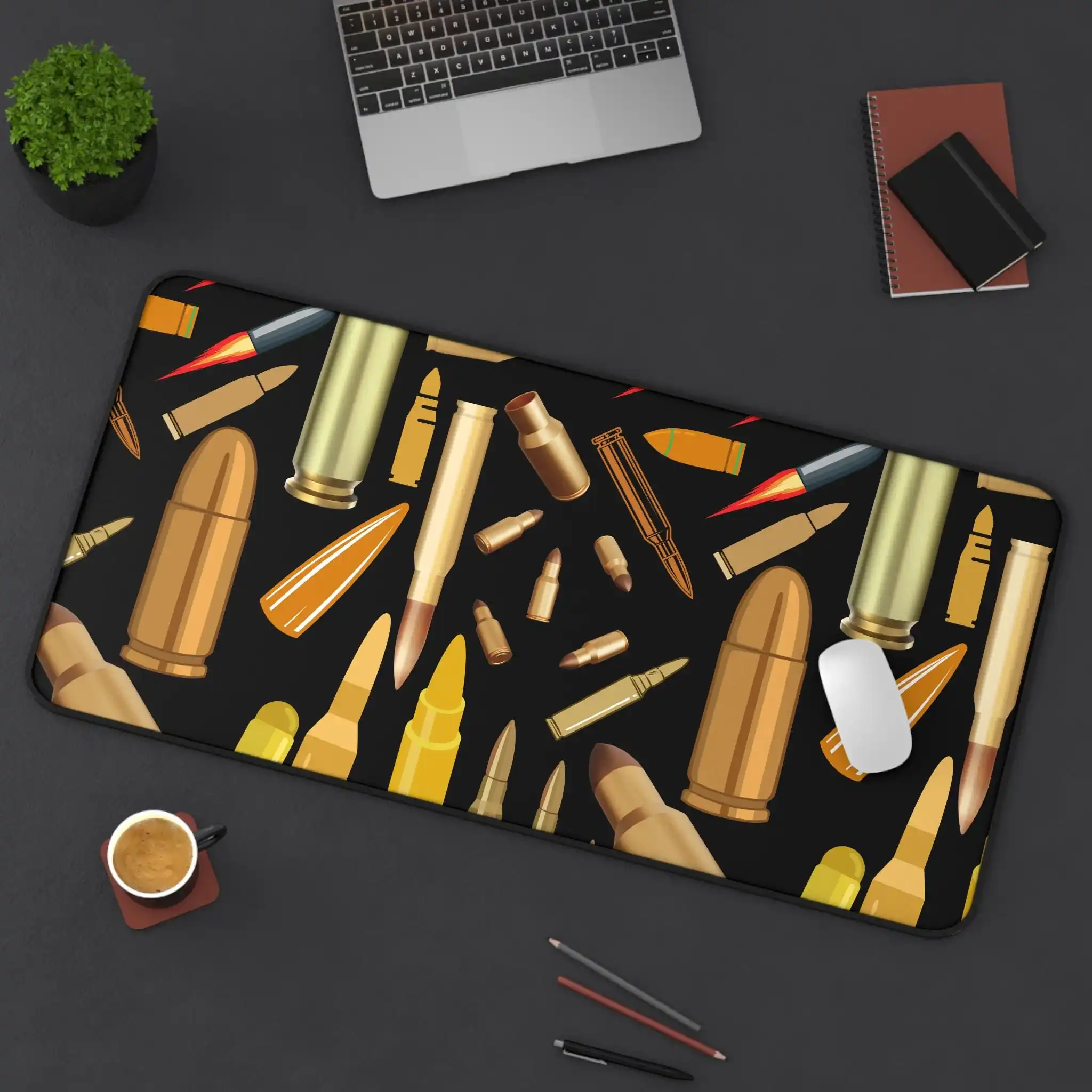 Bullet Pattern Mouse Pad, Non-slip Waterproof Gaming Mouse Pad, Bullet Game Table Decorative Mat, Perfect Gift for Friends
Bullet Pattern Mouse Pad, Non-slip Waterproof Gaming Mouse Pad, Bullet Game Table Decorative Mat, Perfect Gift for Friends