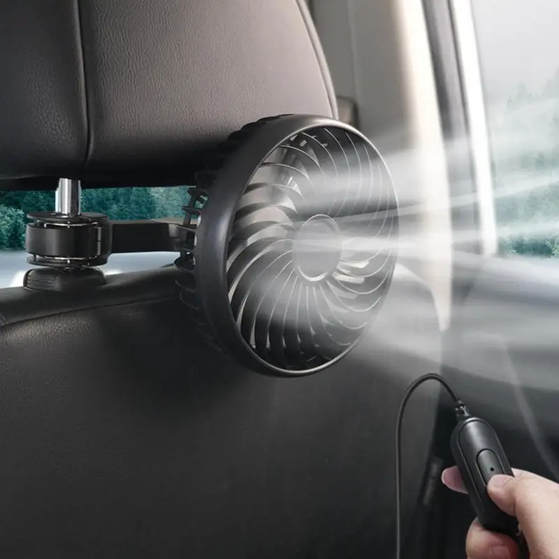 USB Car Cooling Fans For Backseat 3 Speeds Car Seat Headrest Fan For Kids Quiet Automotive Air Conditioning Cooler For Sedan
USB Car Cooling Fans For Backseat 3 Speeds Car Seat Headrest Fan For Kids Quiet Automotive Air Conditioning Cooler For Sedan