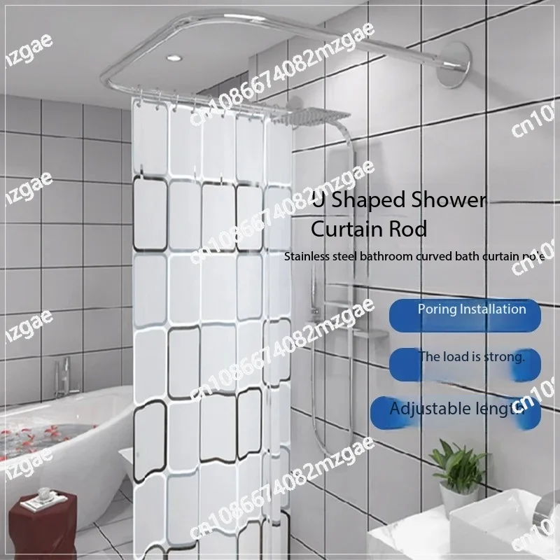 Набор регулируемых натяжных стержней из нержавеющей стали — для занавесок для душа, сушилок для одежды и U-образных органайзеров для ванной комнаты
Набор регулируемых натяжных стержней из нержавеющей стали — для занавесок для душа, сушилок для одежды и U-образных органайзеров для ванной комнаты