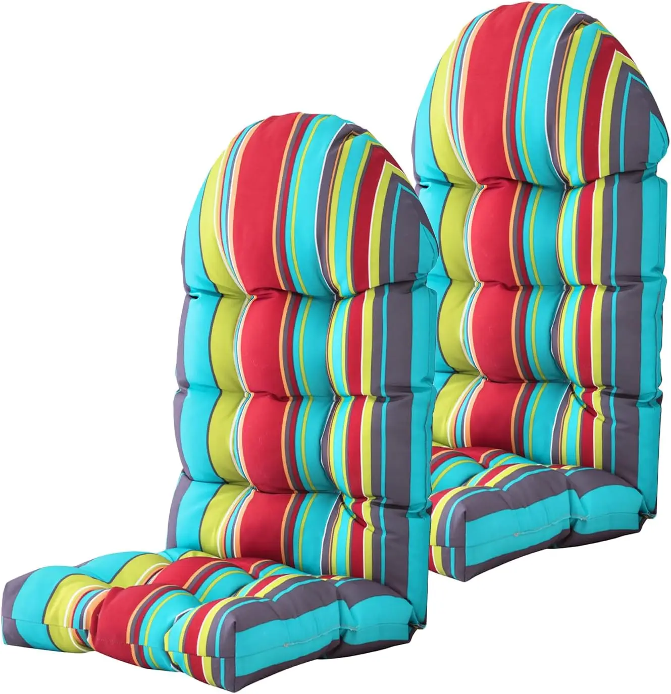 Weather Resistant Adirondack Chair Cushions, High Back Indoor Outdoor Patio Tufted Lounge Seat Pads for Comfortable Relaxation
Weather Resistant Adirondack Chair Cushions, High Back Indoor Outdoor Patio Tufted Lounge Seat Pads for Comfortable Relaxation
