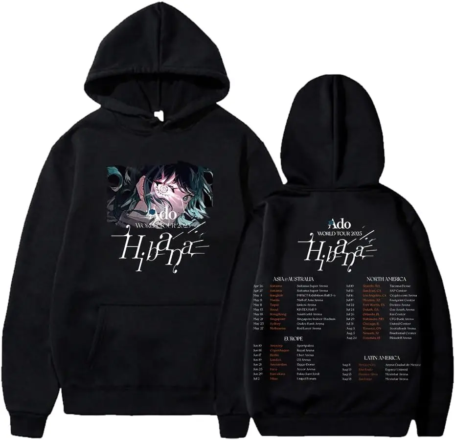 PHARCOYOU Ado Hibana World Tour Gift Hoodie Oversized Japanese hot Anime high quality hoodies Unisex Fleece Casual hot product
PHARCOYOU Ado Hibana World Tour Gift Hoodie Oversized Japanese hot Anime high quality hoodies Unisex Fleece Casual hot product