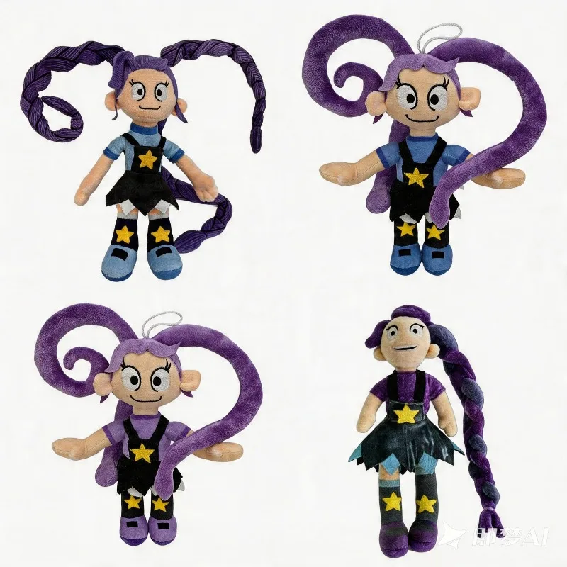 2026 Lily Creepy Cute Monster Purple Long Braids Girl Plushie Fan Art Toy Soft Doll for Gamers Kids Birthday Christmas Gift
2026 Lily Creepy Cute Monster Purple Long Braids Girl Plushie Fan Art Toy Soft Doll for Gamers Kids Birthday Christmas Gift