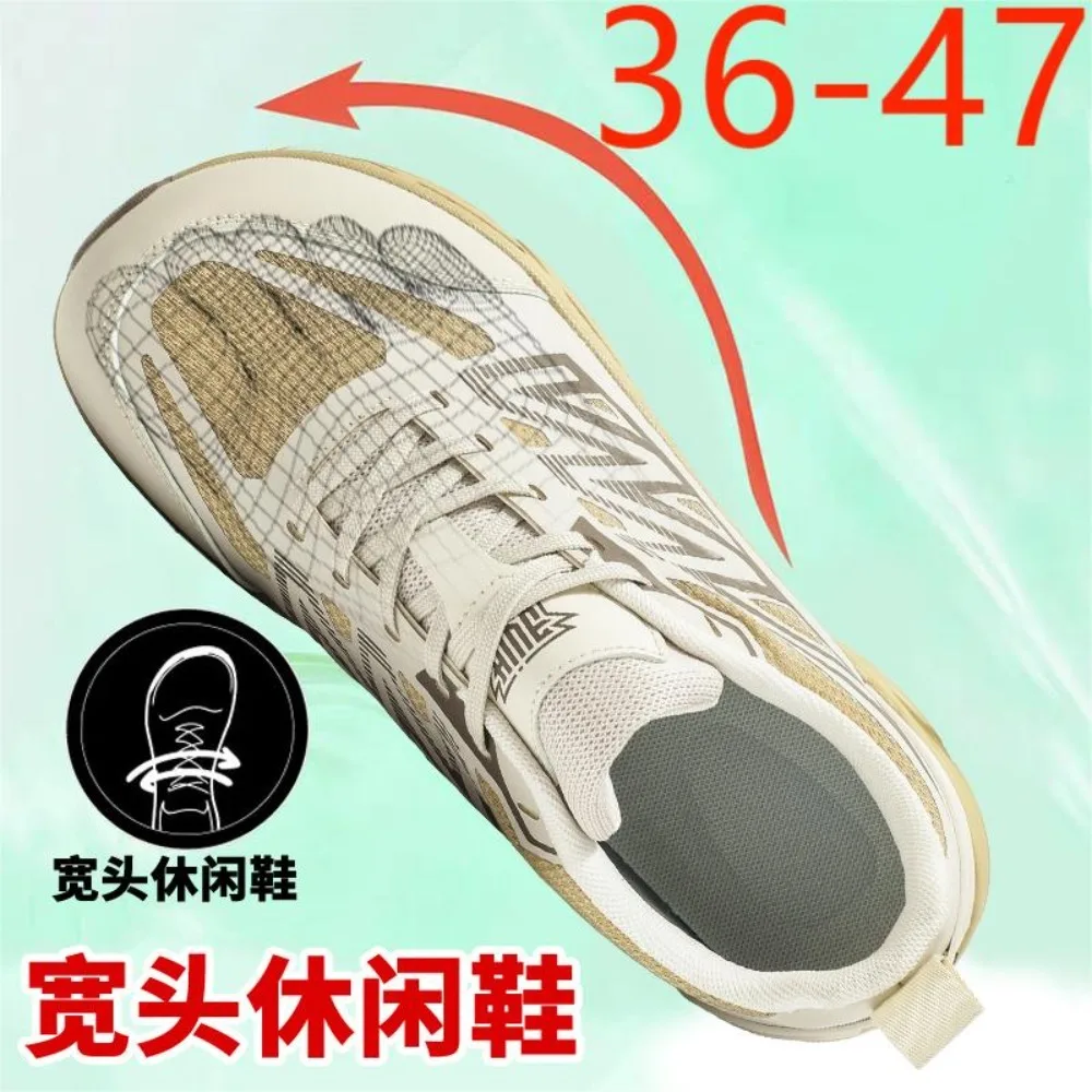 Men's Wide Foot Size Sports Shoes Breathable Comfortable Casual Fall Season round Toe Large Head Extra Wide Footwear
Men's Wide Foot Size Sports Shoes Breathable Comfortable Casual Fall Season round Toe Large Head Extra Wide Footwear