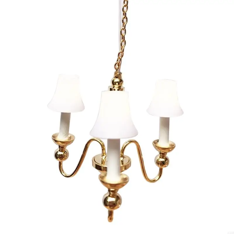 J2HB 1/12 Dollhouse Miniature LED Ceiling Light Chandelier Model Living Room Bedroom Furniture Accessories
J2HB 1/12 Dollhouse Miniature LED Ceiling Light Chandelier Model Living Room Bedroom Furniture Accessories