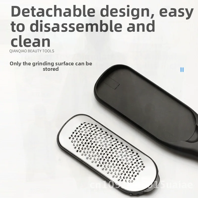 Stainless Steel Double-Sided Foot Rubbing Board Pedicure Exfoliation Machine Household Foot Grinding Tool Oval Shape ABS 430
Stainless Steel Double-Sided Foot Rubbing Board Pedicure Exfoliation Machine Household Foot Grinding Tool Oval Shape ABS 430