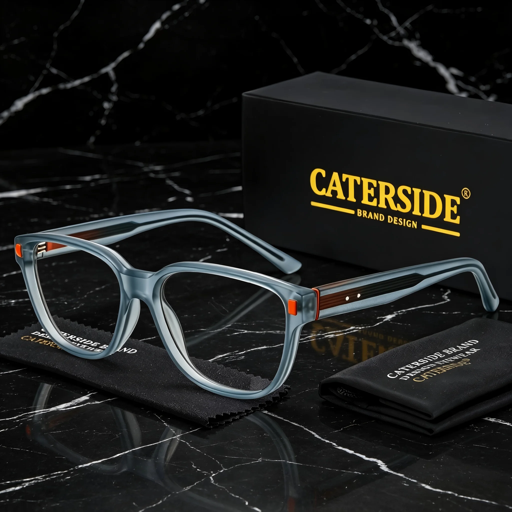 CATERSIDE Classic Men's Anti Blue Light Glasses Square Polycarbonate Glasses Frame Women's Travel Business Holiday Gift Glasses
CATERSIDE Classic Men's Anti Blue Light Glasses Square Polycarbonate Glasses Frame Women's Travel Business Holiday Gift Glasses