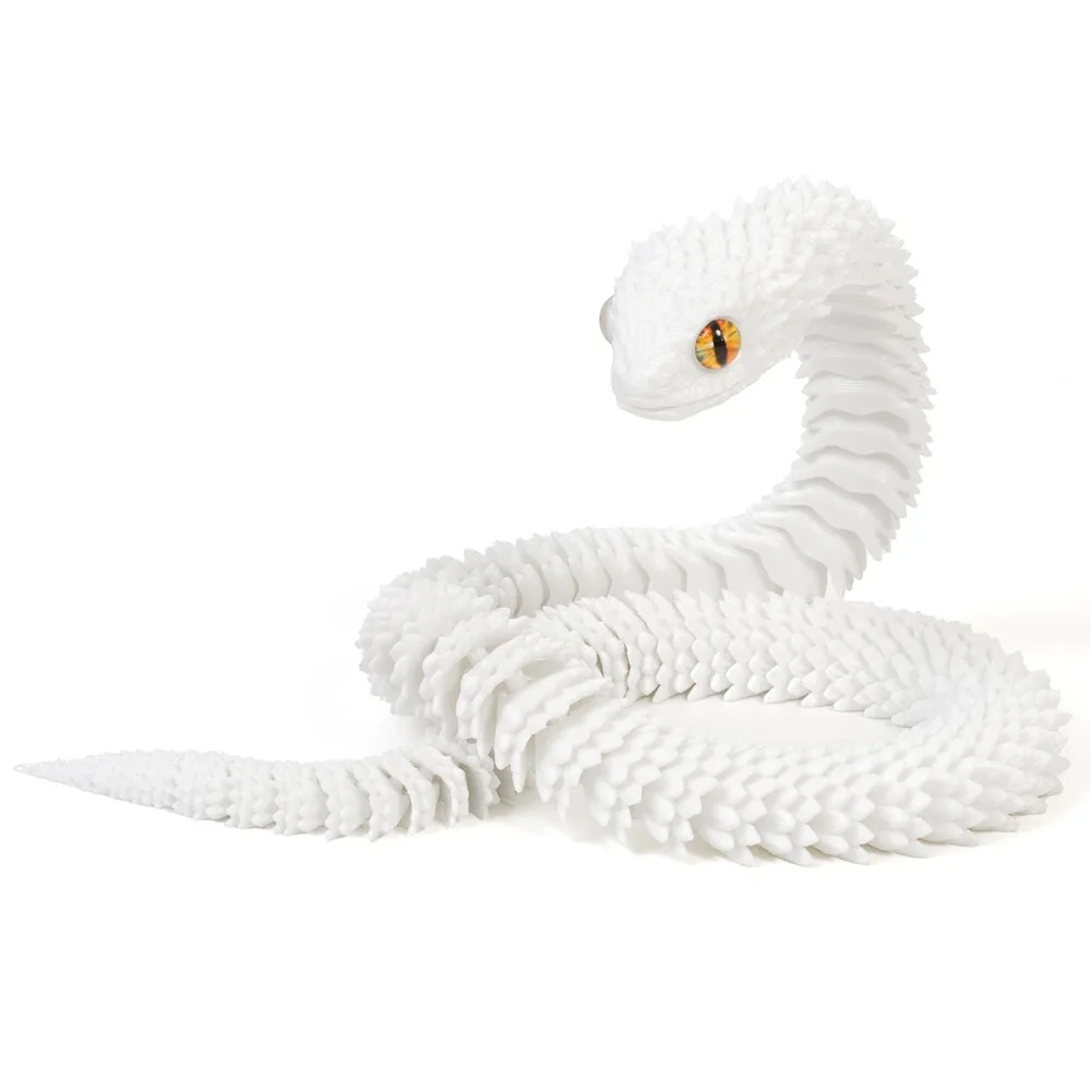 Realistic 3D Printed Snake Multicolor Rotatable Simulated Snake Ornament 30/45/60cm Home Decor Animal Simulation Model
Realistic 3D Printed Snake Multicolor Rotatable Simulated Snake Ornament 30/45/60cm Home Decor Animal Simulation Model