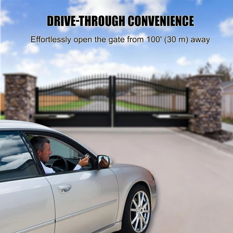 Gate Opener Remote Control Transmitter Only Works For GALO Series Automatic Door Opening
Gate Opener Remote Control Transmitter Only Works For GALO Series Automatic Door Opening