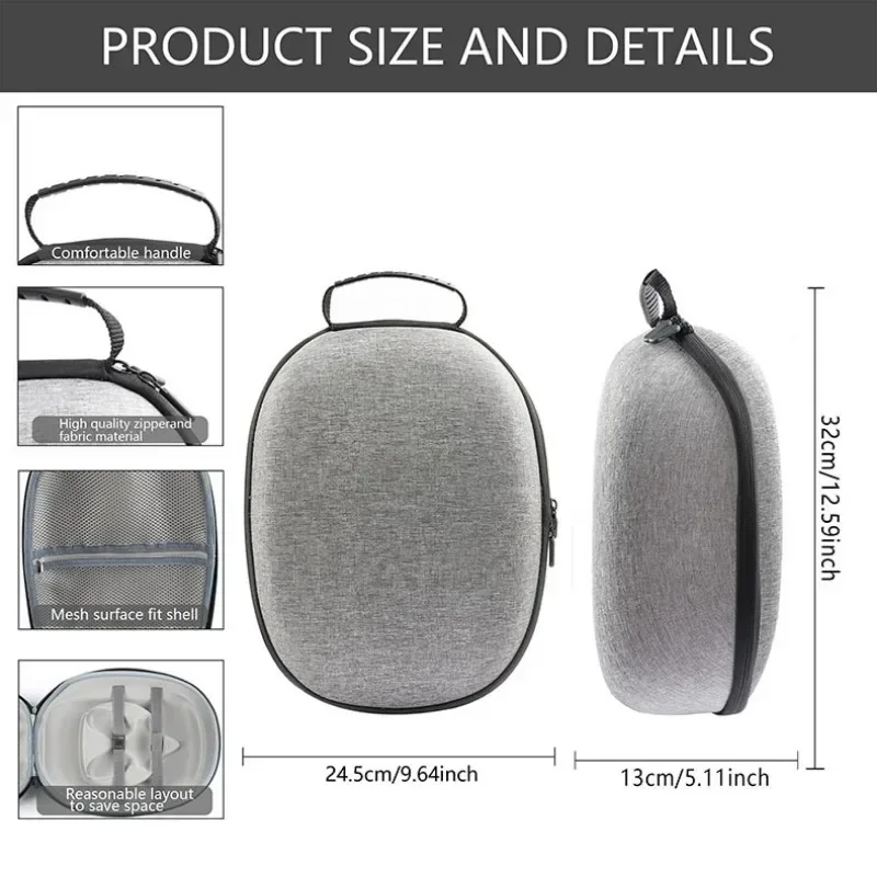 Portable Storage Bag For Meta Quest 3 VR Headset Accessories Portable Travel Case Protective Cover Storage Bag
Portable Storage Bag For Meta Quest 3 VR Headset Accessories Portable Travel Case Protective Cover Storage Bag
