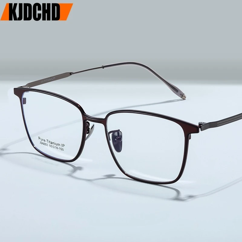 New Titanium Optical Frame Prescription Crystal Gafas High Quality Gentlemen Eyewear for Blue Ray Block Progressive Lenses
New Titanium Optical Frame Prescription Crystal Gafas High Quality Gentlemen Eyewear for Blue Ray Block Progressive Lenses