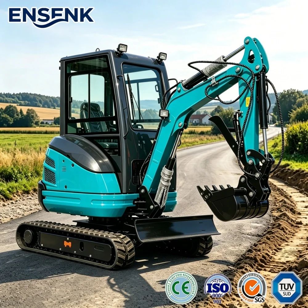 2.0Ton Mini Excavator Efficient Construction Machinery Diesel Crawler Digger Backhoe Farm Trenching Energy Saving CE
2.0Ton Mini Excavator Efficient Construction Machinery Diesel Crawler Digger Backhoe Farm Trenching Energy Saving CE