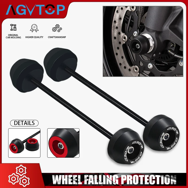 g310gs g310r Wheel Protector For G310R G310GS 2017-2021 2022 Motorcycle Front & Rear Wheel Fork Axle Sliders Crash Falling Pad
g310gs g310r Wheel Protector For G310R G310GS 2017-2021 2022 Motorcycle Front & Rear Wheel Fork Axle Sliders Crash Falling Pad