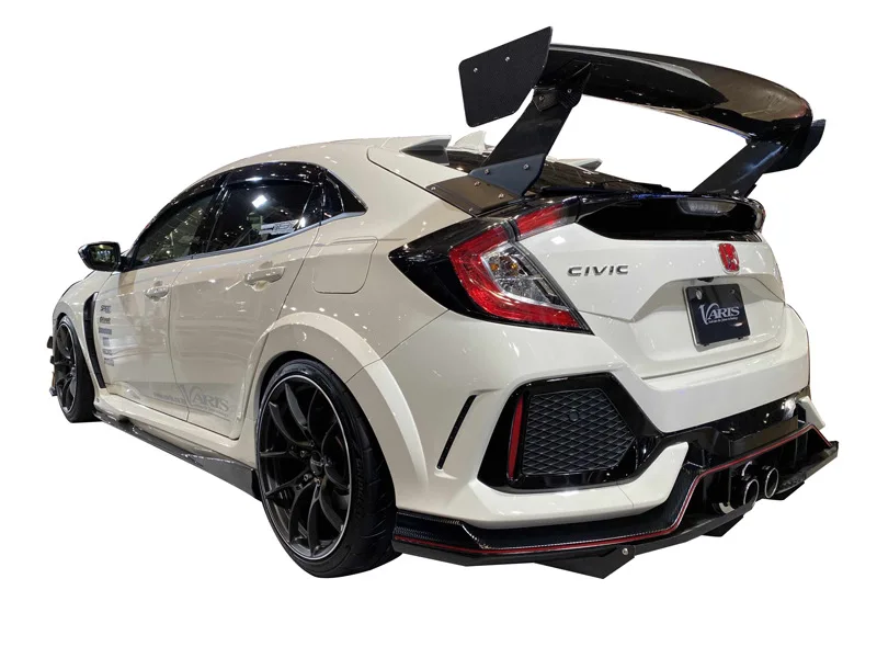 Подходит для Honda Civic Type R FK8, модификация большого хвоста из углеродного волокна VARIS, спойлер 2-го поколения, фиксированное ветровое крыло
Подходит для Honda Civic Type R FK8, модификация большого хвоста из углеродного волокна VARIS, спойлер 2-го поколения, фиксированное ветровое крыло