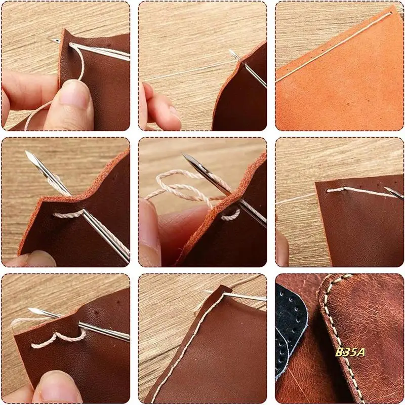 27Pcs Sewing Cone Set, Leather Stitching Cone Set Hand Sewing Tools Canvas Repair Set For Fabric DIY Craft
27Pcs Sewing Cone Set, Leather Stitching Cone Set Hand Sewing Tools Canvas Repair Set For Fabric DIY Craft