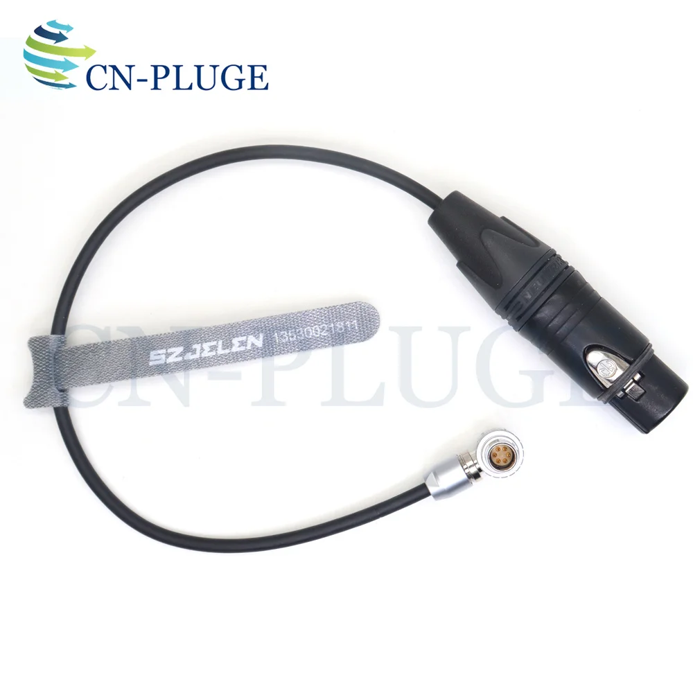 ARRI ALEXA 35/MINI LF Camera 0B 6pin to XLR 3Pin Female Audio Cable
ARRI ALEXA 35/MINI LF Camera 0B 6pin to XLR 3Pin Female Audio Cable