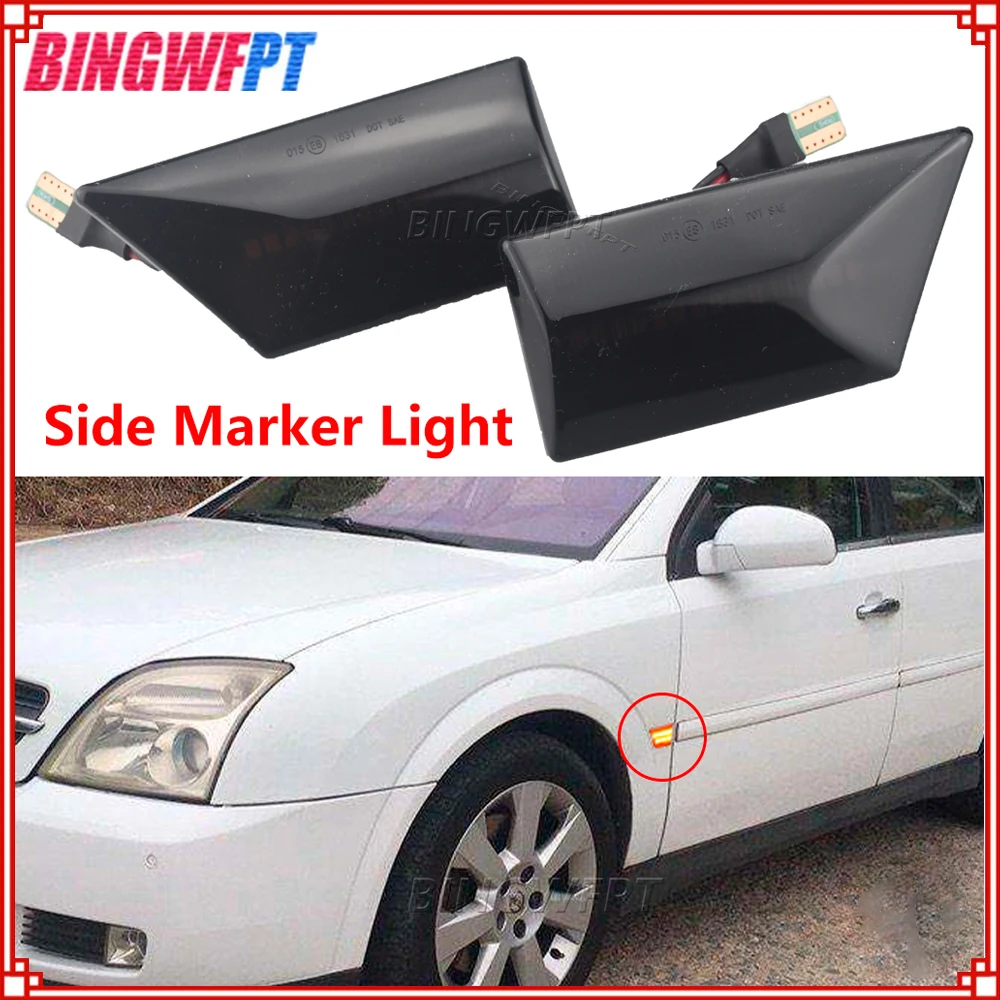 2PCS / LOT Flowing Water Blinker LED Dynamic Turn Signal Light Side Marker Flashing Indicator For Opel Vectra C Signum 93192381
2PCS / LOT Flowing Water Blinker LED Dynamic Turn Signal Light Side Marker Flashing Indicator For Opel Vectra C Signum 93192381